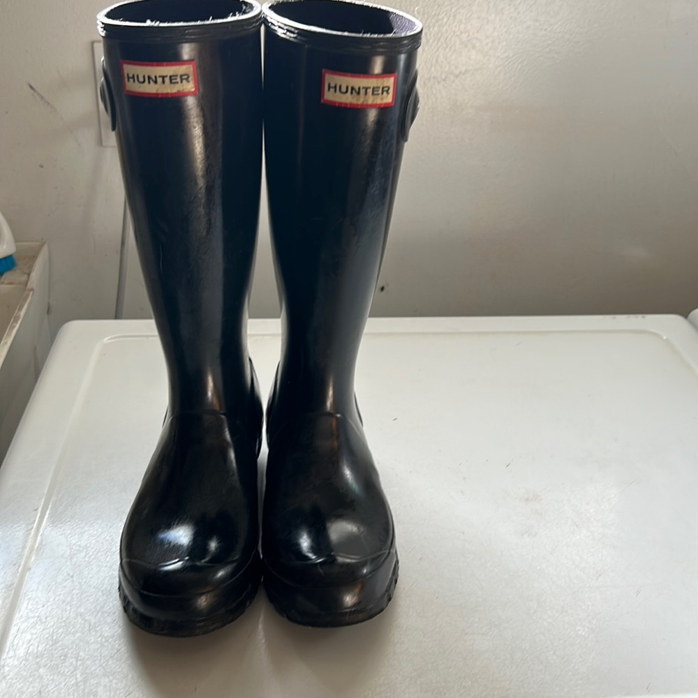 Kids Hunter Boots size US 5